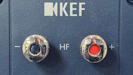 Plugging your pre-made cables in, and removing loudspeaker 'pips'..