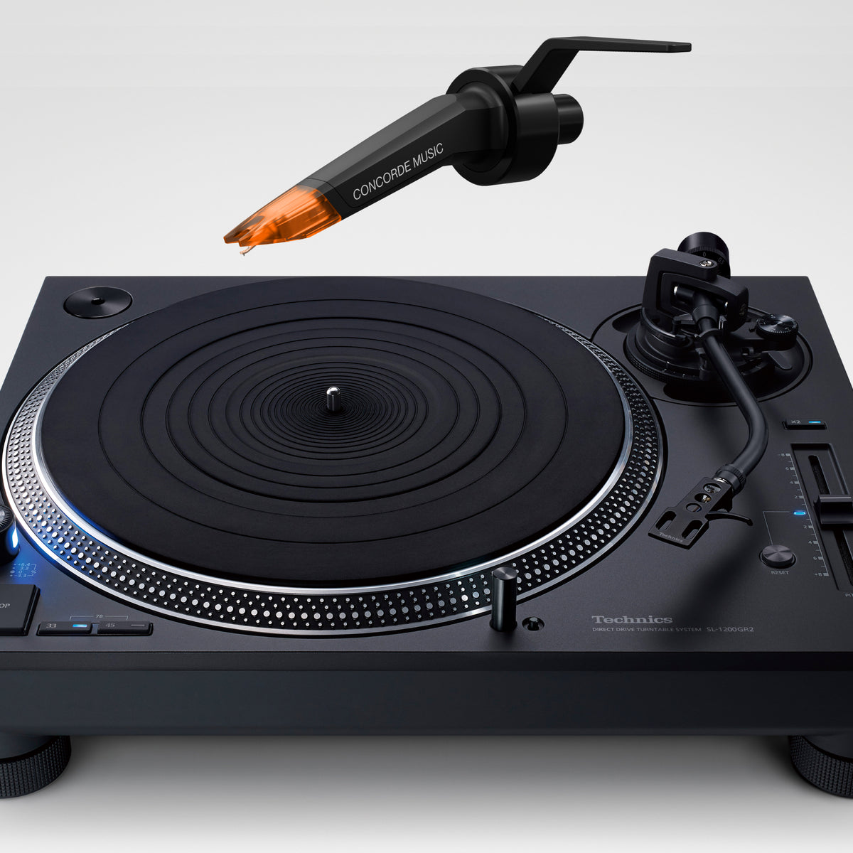Technics SL-1210GR2 Turntable with Ortofon Concorde Music Bronze 