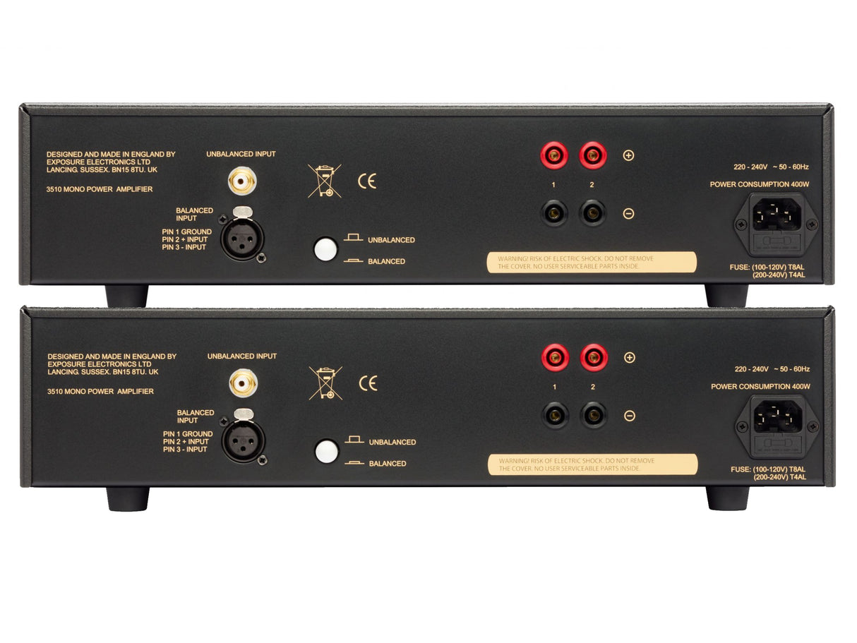Exposure 3510 Mono Power Amplifiers (Pair)