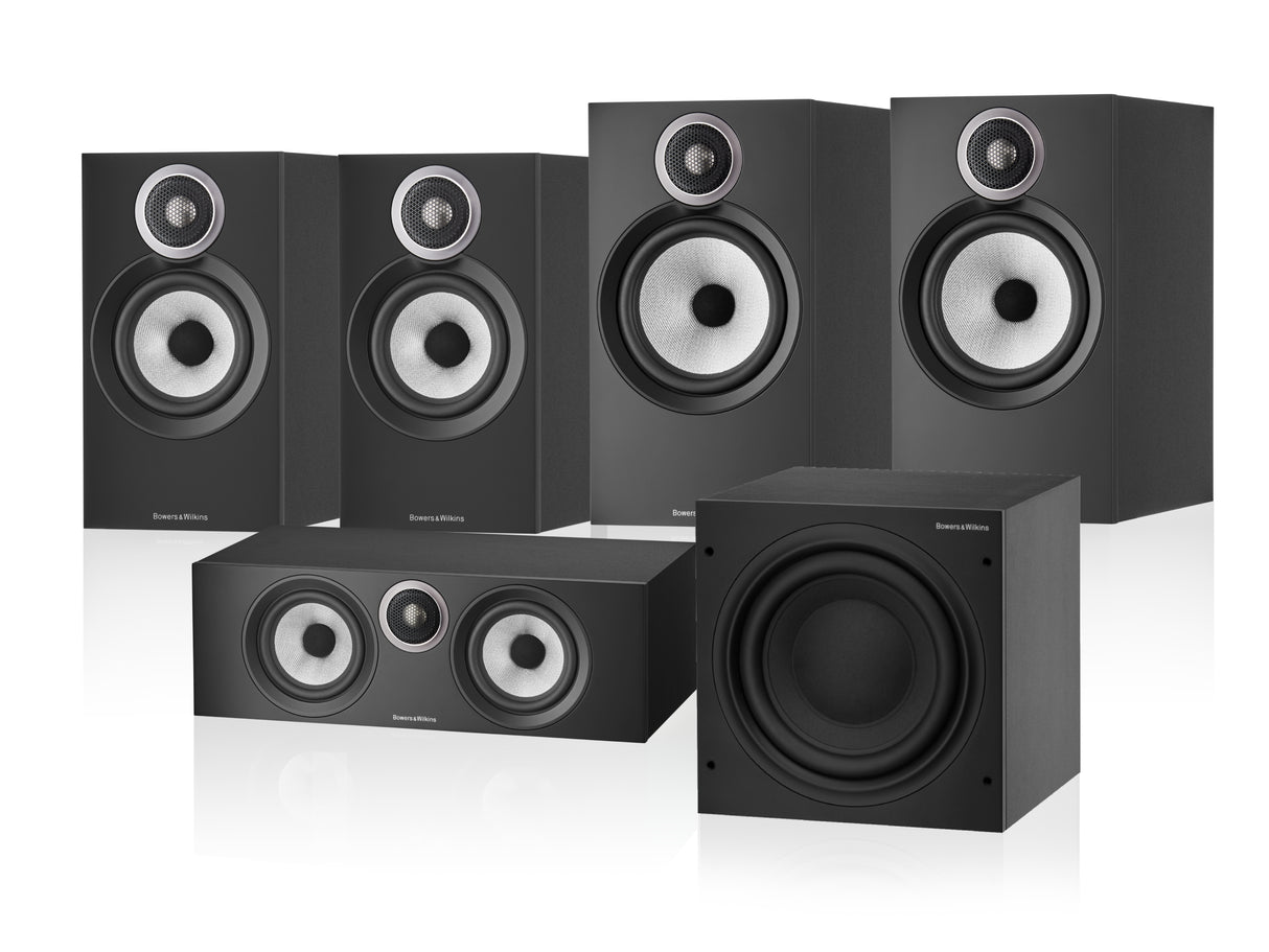 Bowers & Wilkins 606 + 607 S3 5.1 Home Cinema Speaker Package