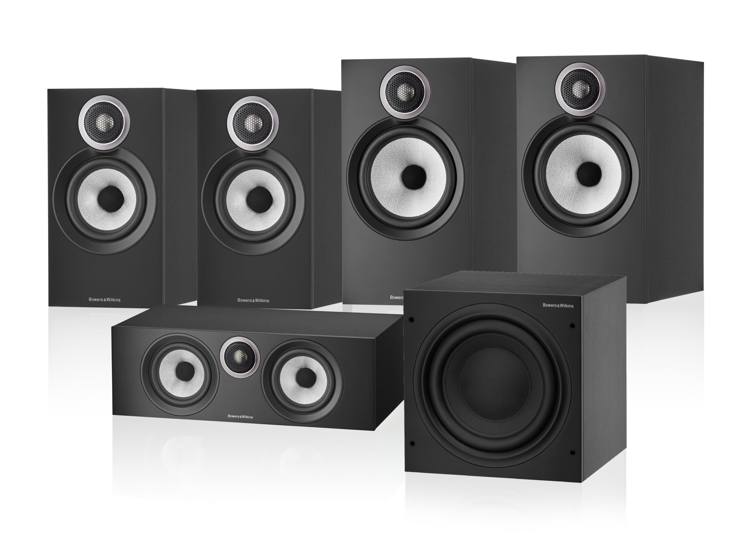 Bowers & Wilkins 606 + 607 S3 5.1 Home Cinema Speaker Package