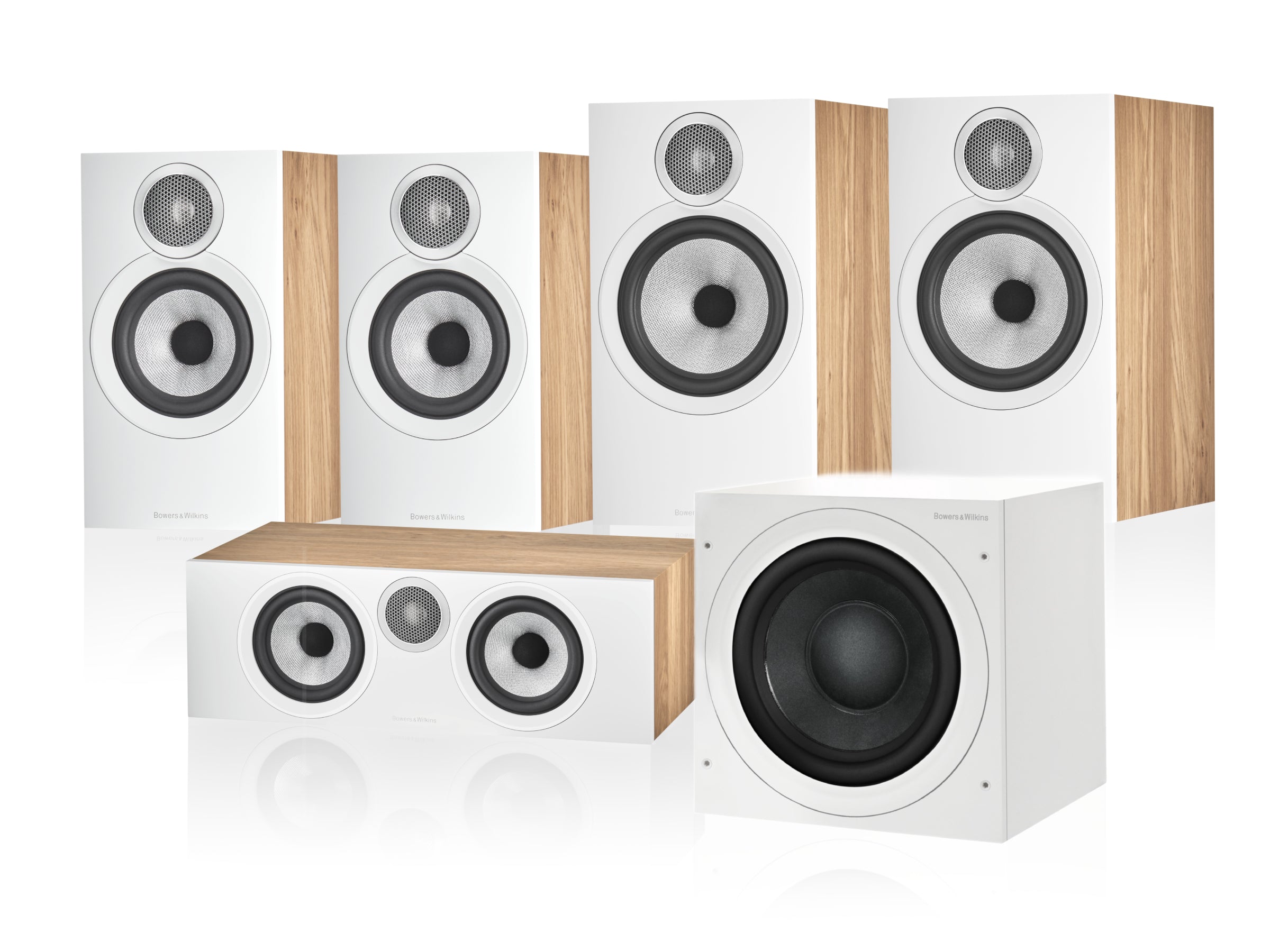 Bowers & Wilkins 606 + 607 S3 5.1 Home Cinema Speaker Package