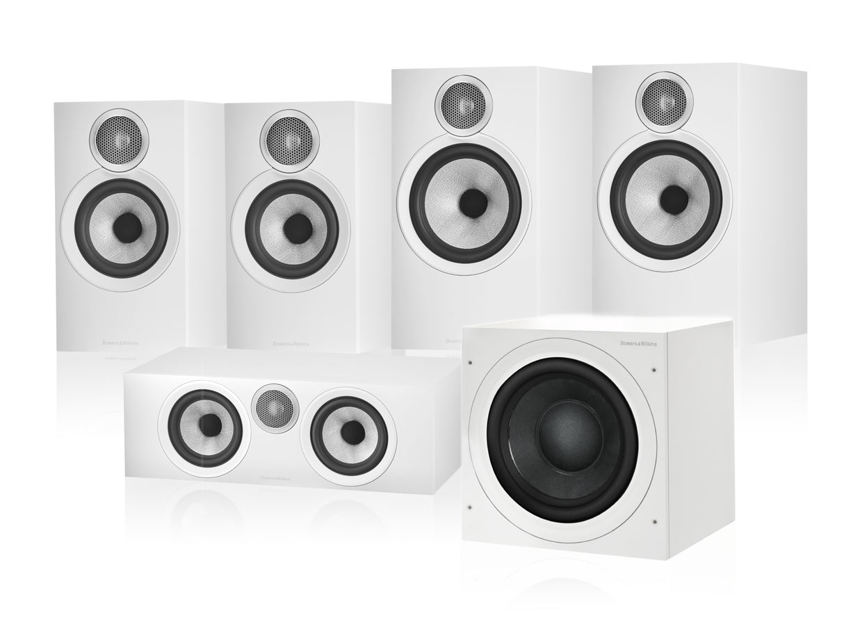 Bowers & Wilkins 606 + 607 S3 5.1 Home Cinema Speaker Package