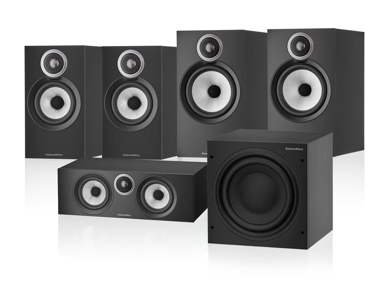 Bowers & Wilkins 606 + 607 S3 5.1 Home Cinema Speaker Package