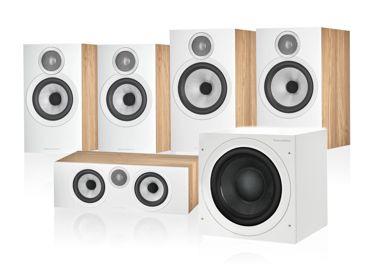 Bowers & Wilkins 606 + 607 S3 5.1 Home Cinema Speaker Package