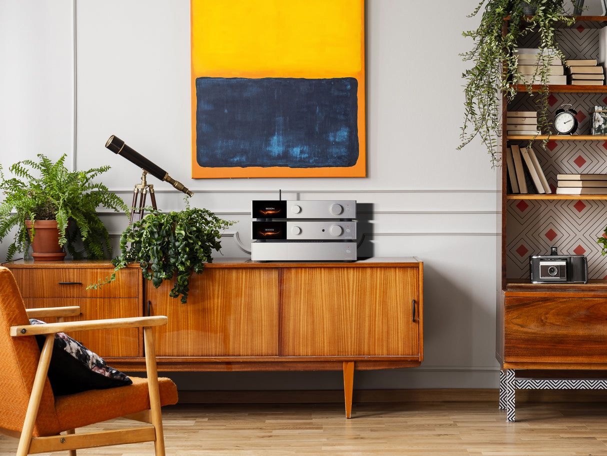 Audiolab 9000N + 9000P Streaming Pre + Power Amplifier