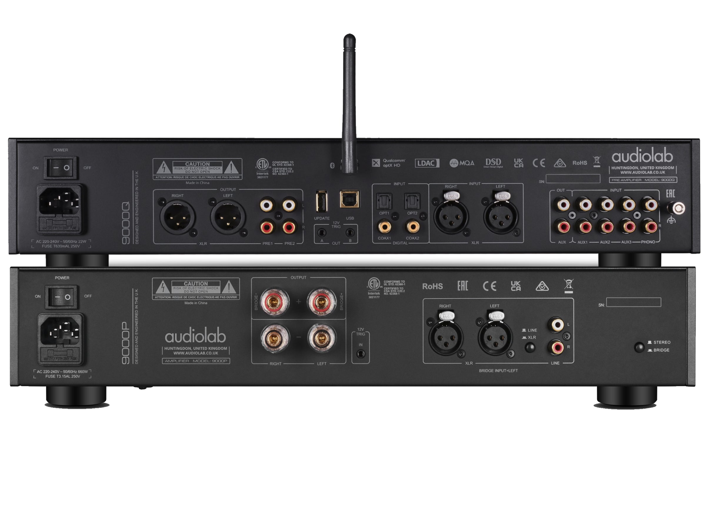 Audiolab 9000Q + 9000P Pre + Power Amplifier