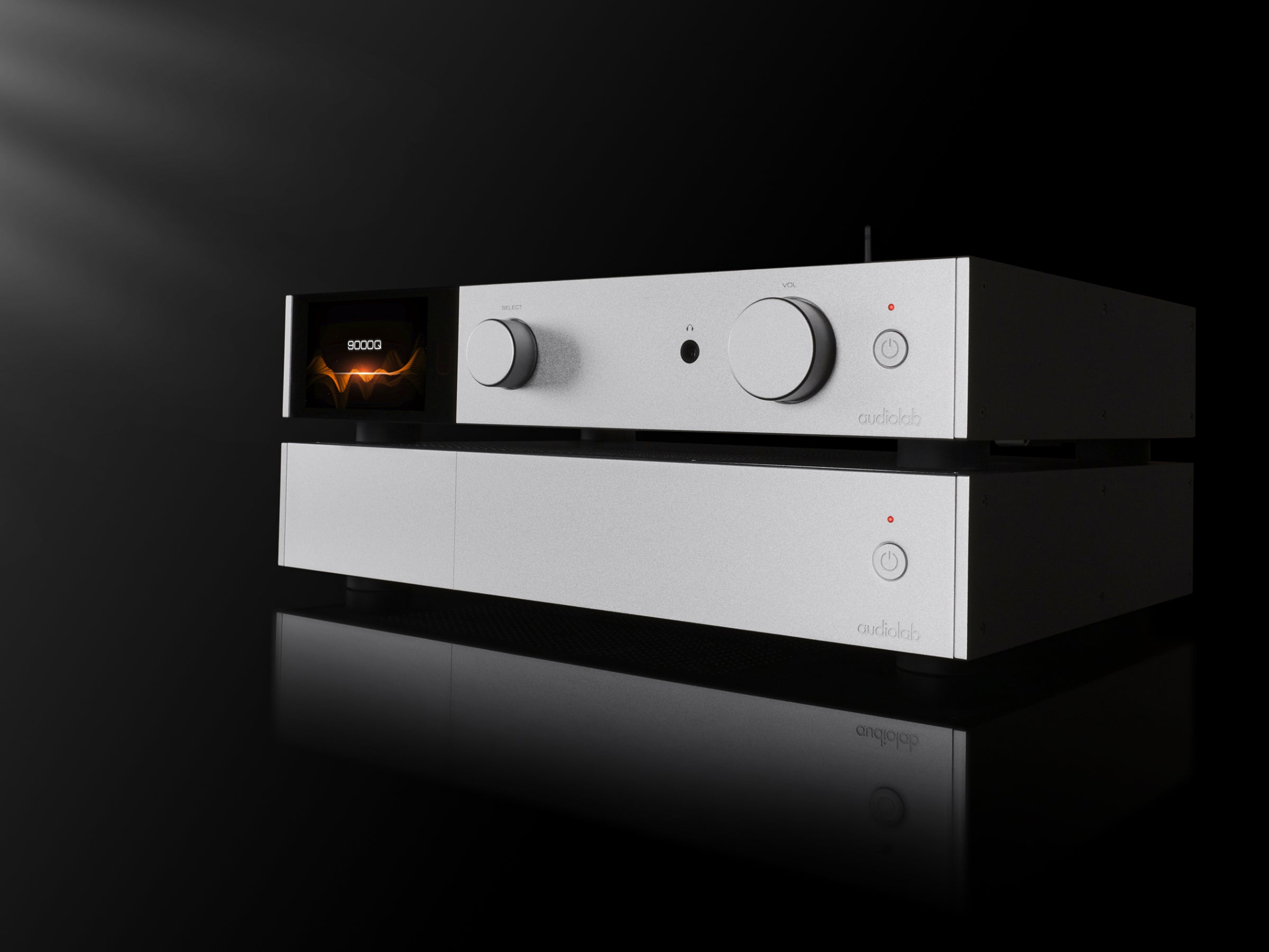 Audiolab 9000N + 9000P Streaming Pre + Power Amplifier