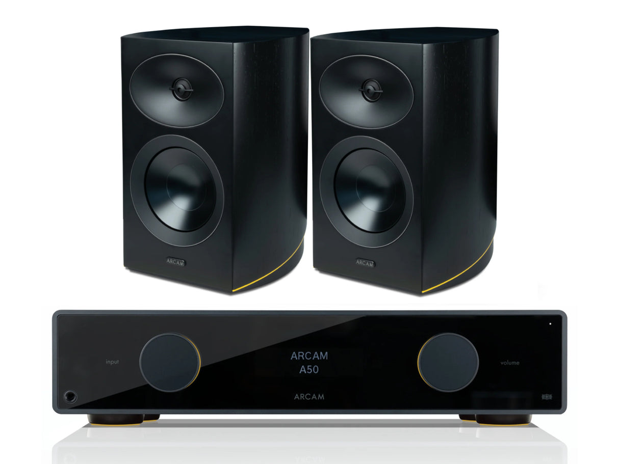Arcam A50 Signature with R25 Bookshelf Speakers