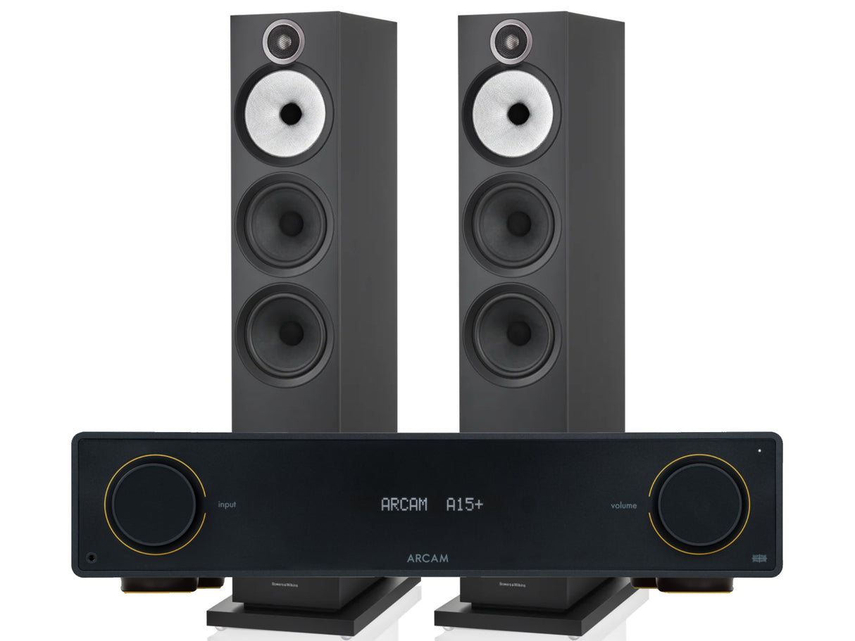 Arcam A15+ with Bowers & Wilkins 603 S3 (2025 Model)