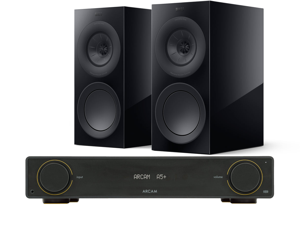 Arcam A5+ with KEF R3 META Speakers