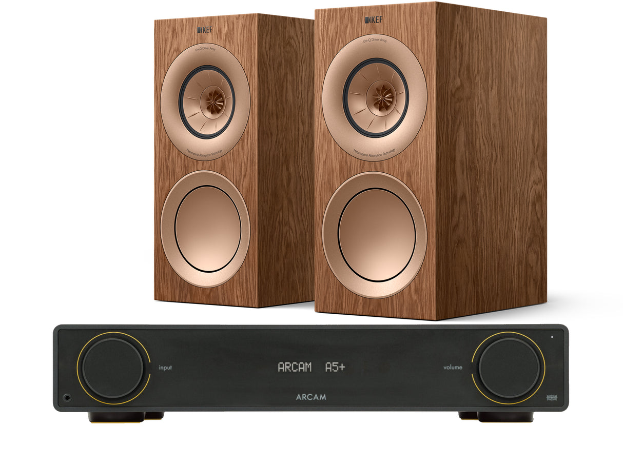 Arcam A5+ with KEF R3 META Speakers (2025 Model)
