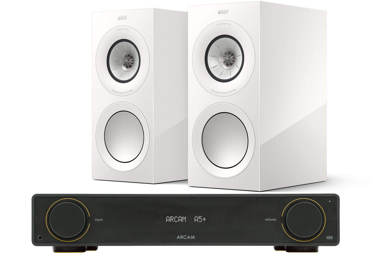 Arcam A5+ with KEF R3 META Speakers (2025 Model)