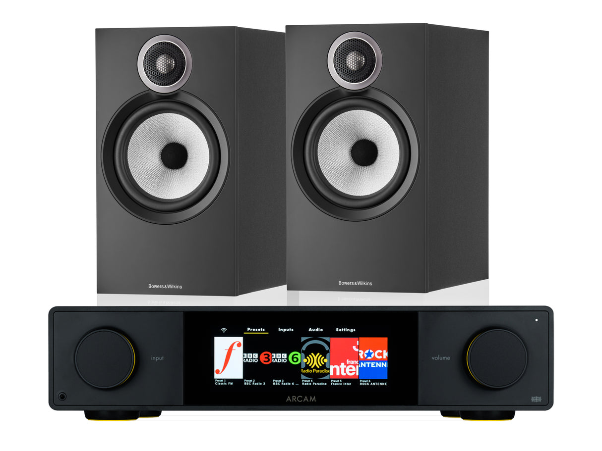 Arcam SA35 with Bowers & Wilkins 606 Speakers