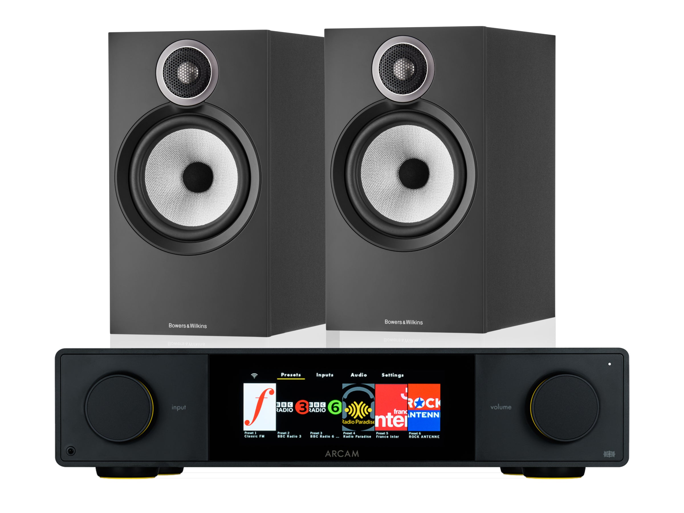 Arcam SA35 with Bowers & Wilkins 606 Speakers