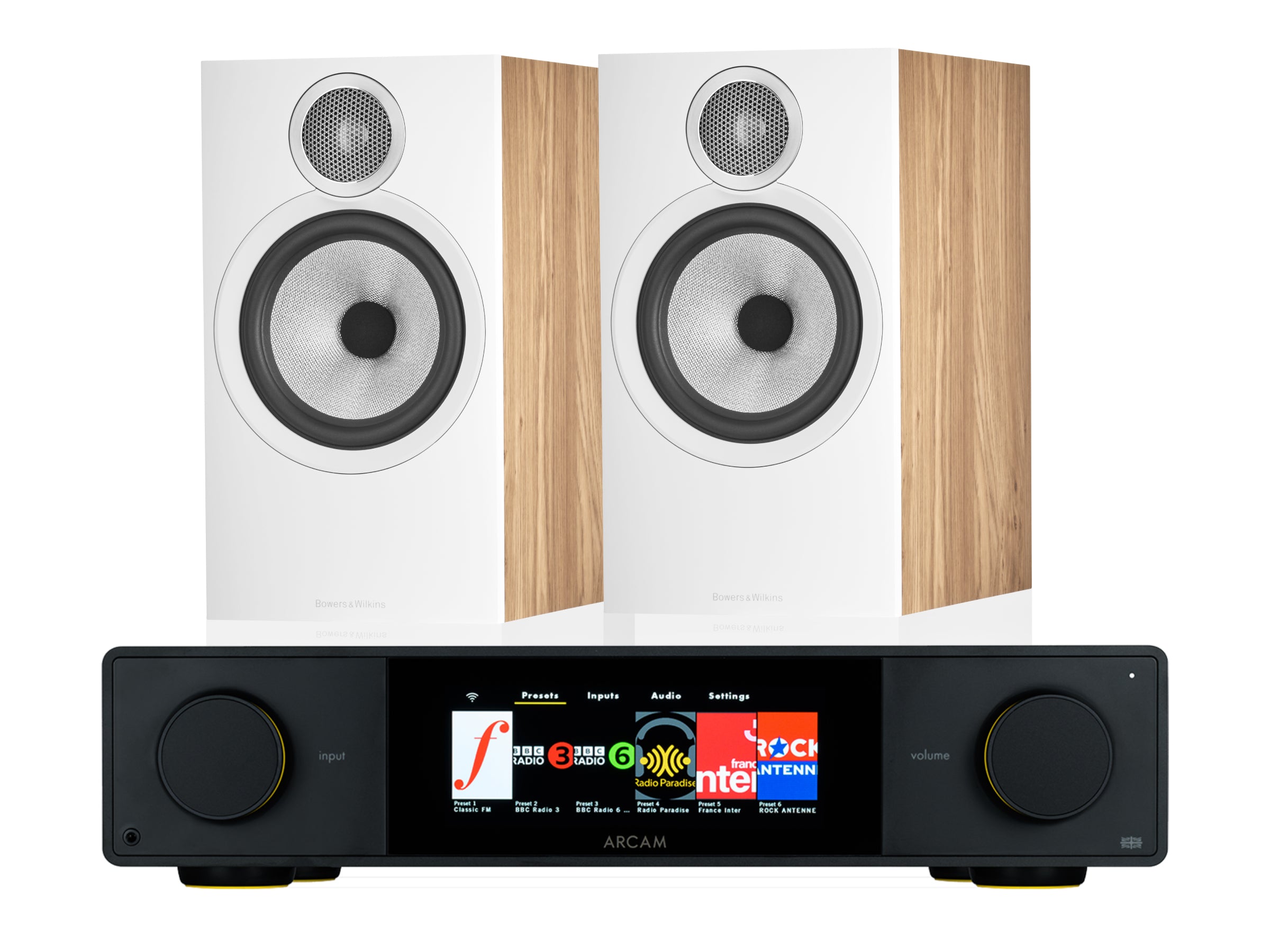 Arcam SA35 with Bowers & Wilkins 606 Speakers
