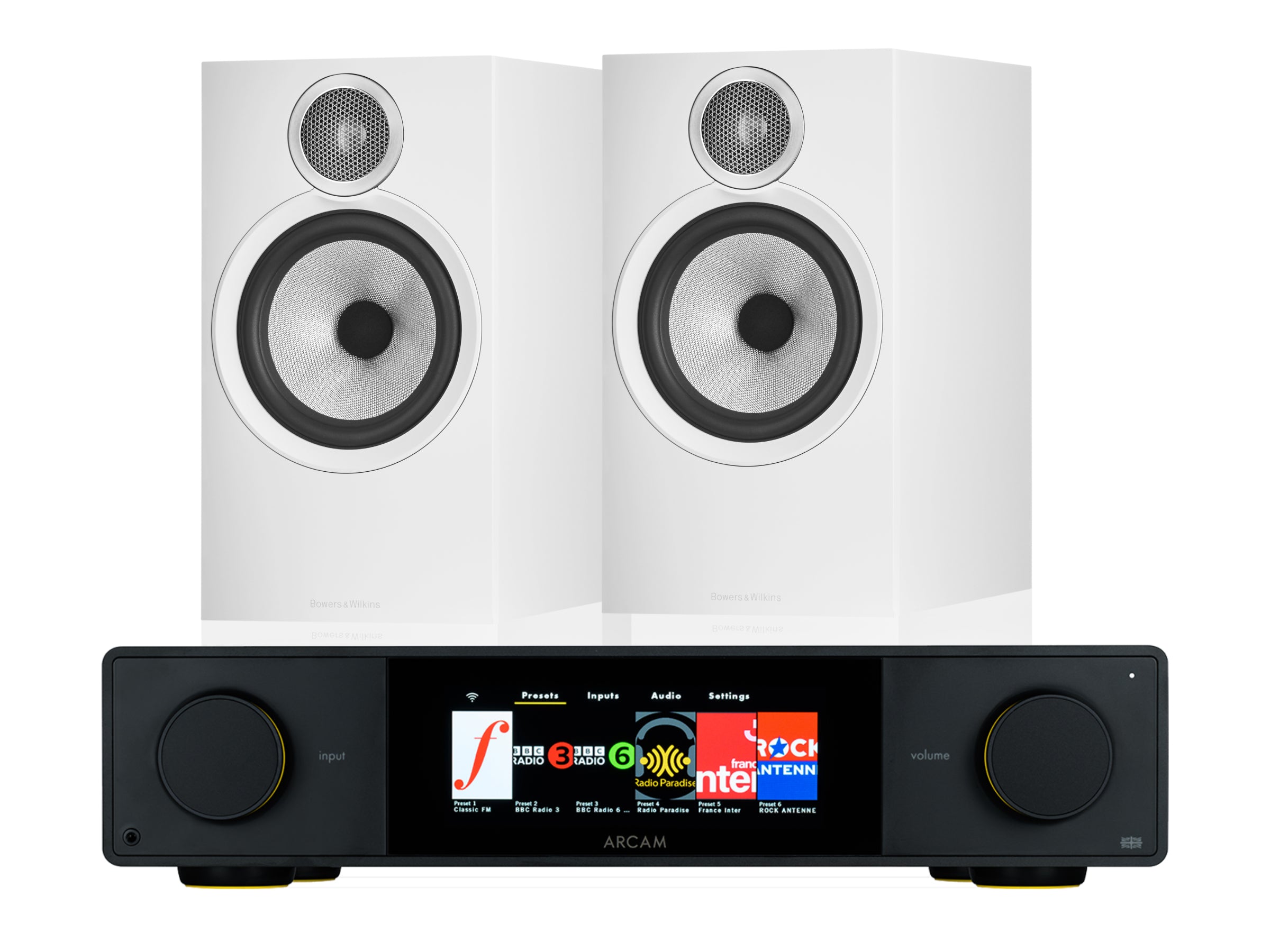 Arcam SA35 with Bowers & Wilkins 606 Speakers