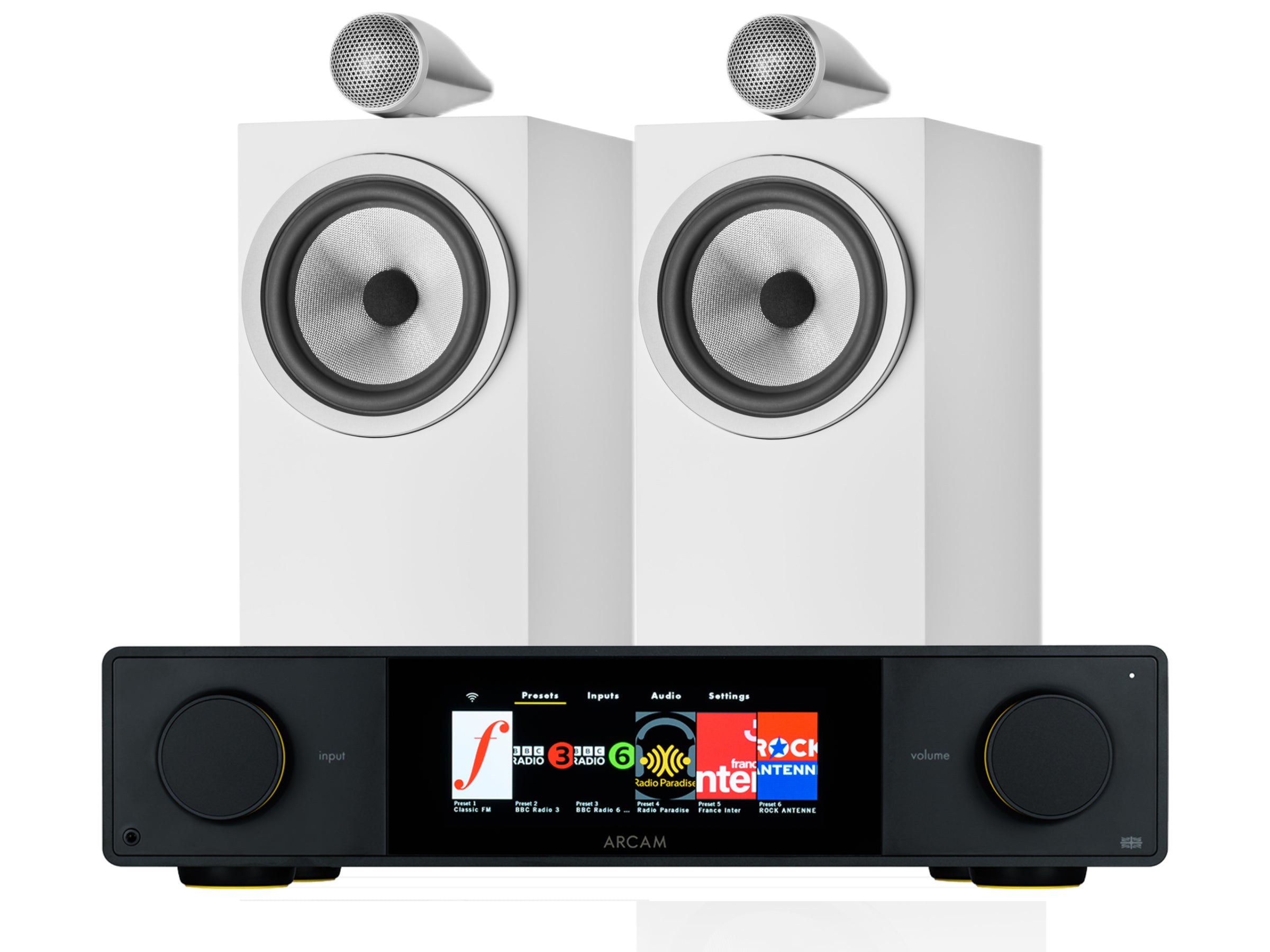 Arcam SA35 with Bowers & Wilkins 705 S3 Speakers