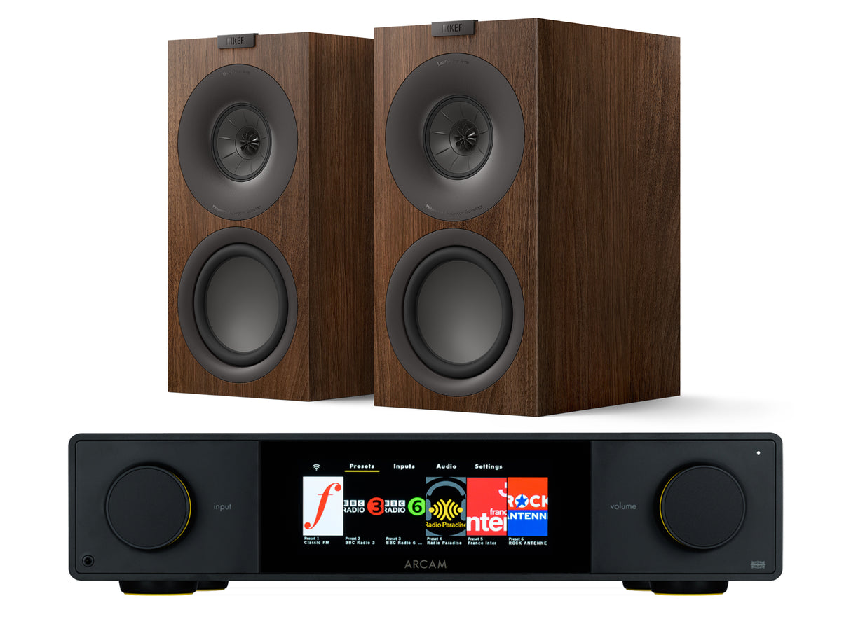 Arcam SA35 with KEF Q Concerto META Speakers