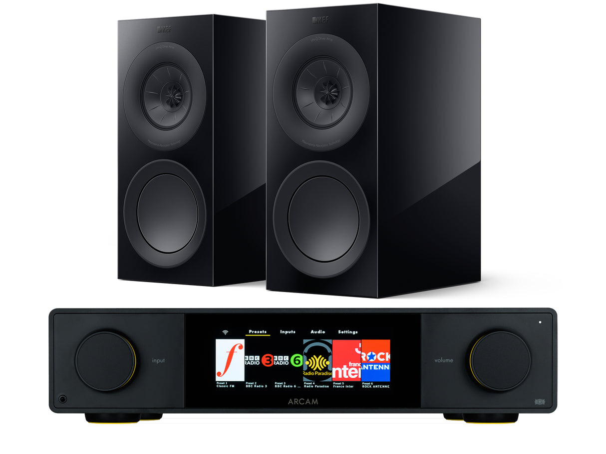 Arcam SA35 with KEF R3 META Speakers