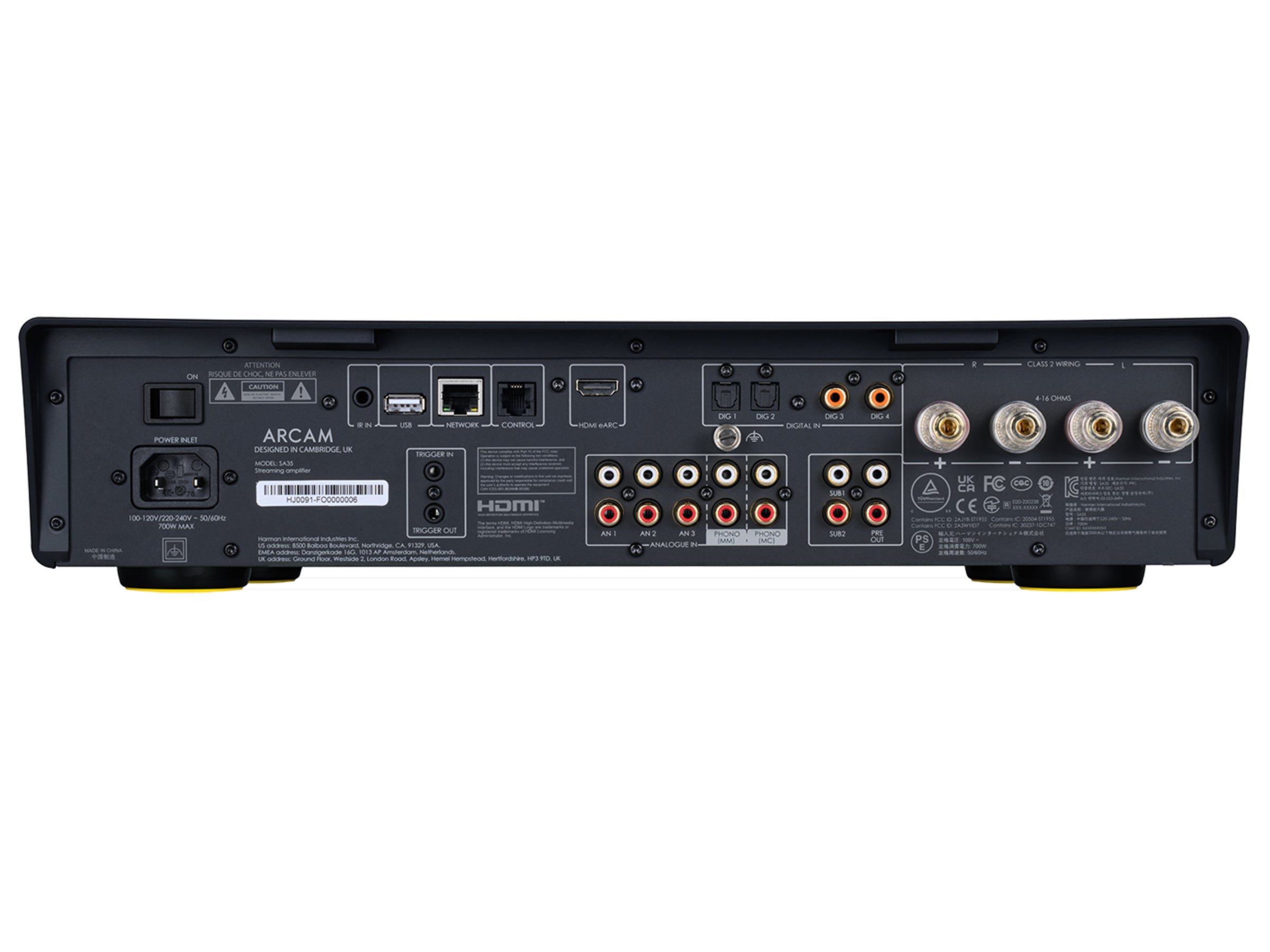 Arcam SA35 Streaming Amplifier with CD5 CD Player