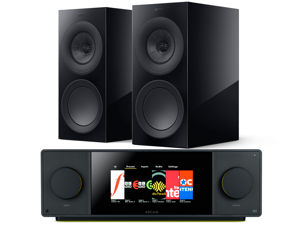 Arcam SA45 with KEF R3 META Speakers