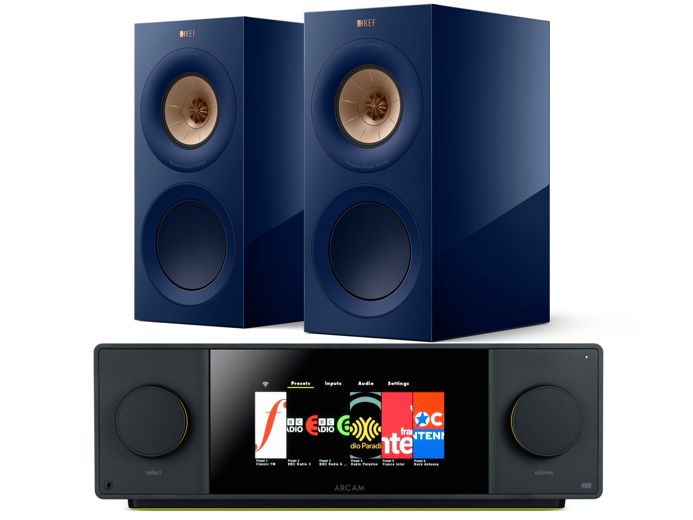 Arcam SA45 with KEF R3 META Speakers