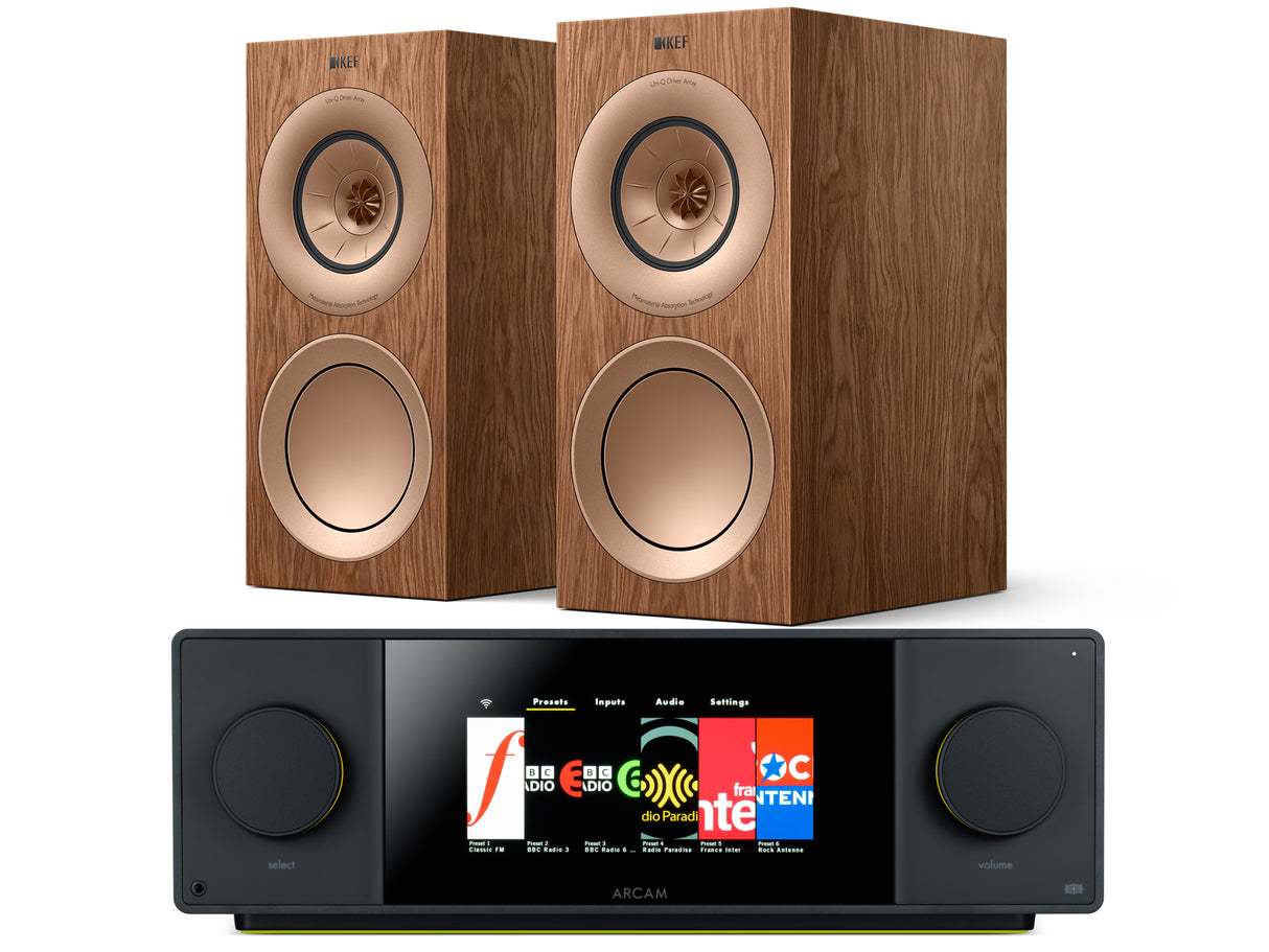 Arcam SA45 with KEF R3 META Speakers