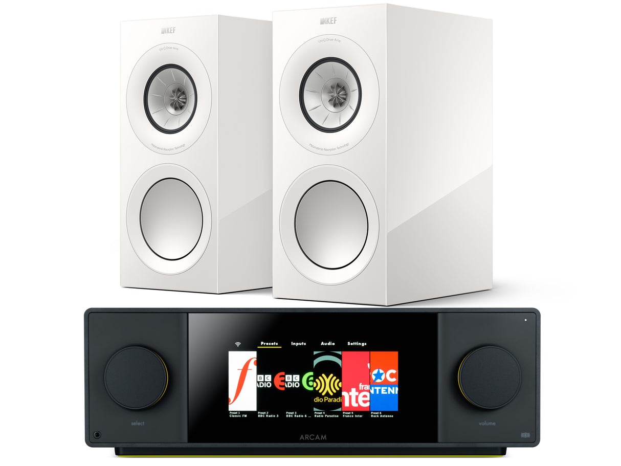 Arcam SA45 with KEF R3 META Speakers