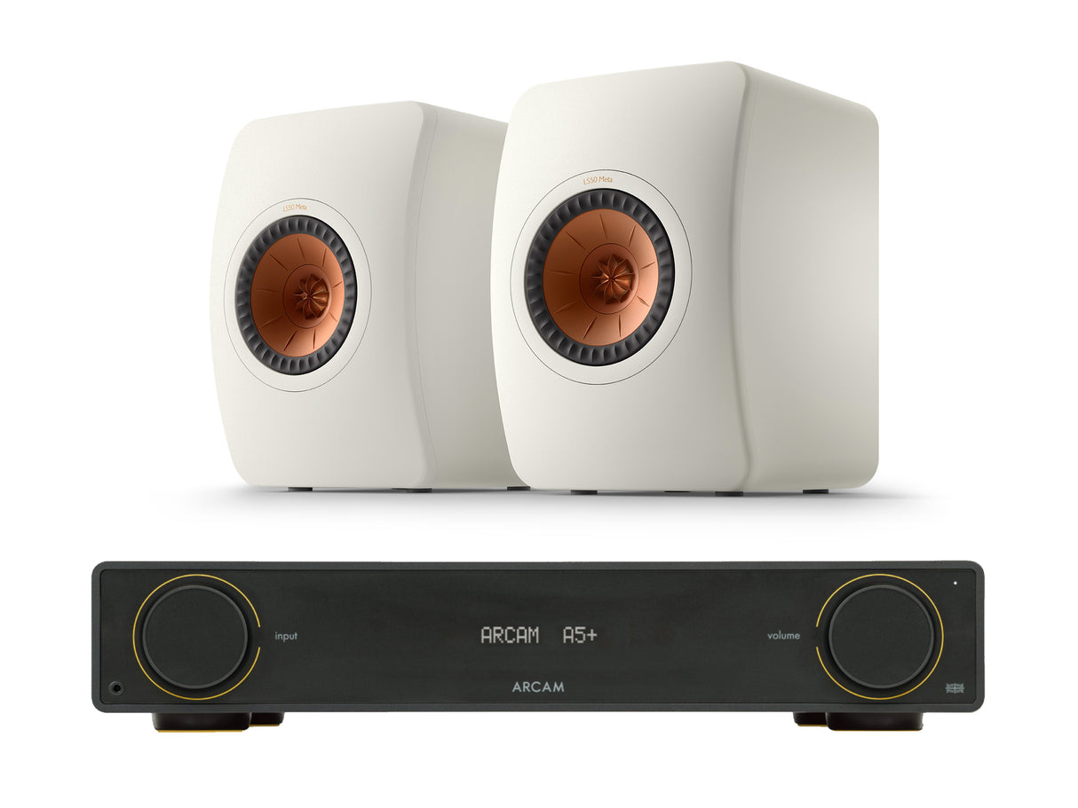 Arcam A5+ with KEF LS50 META (2025 Model)