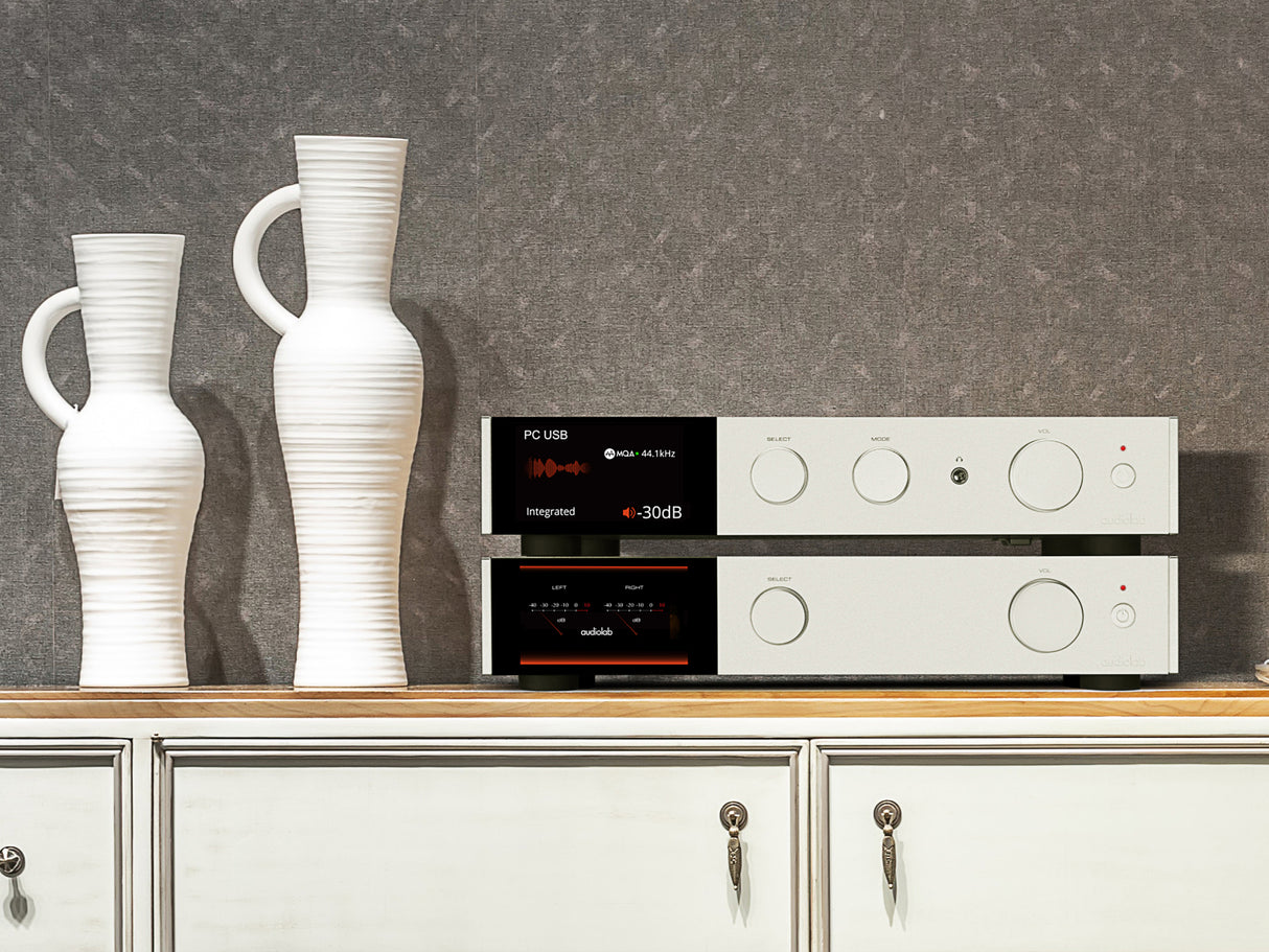 Audiolab 9000A with 9000N Streamer