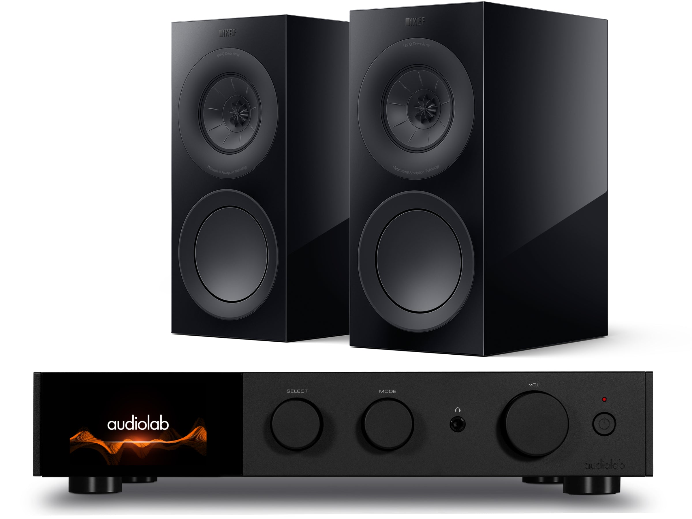 Audiolab 9000A with KEF R3 META
