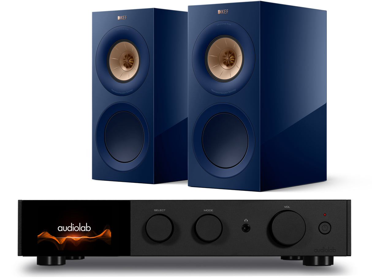 Audiolab 9000A with KEF R3 META