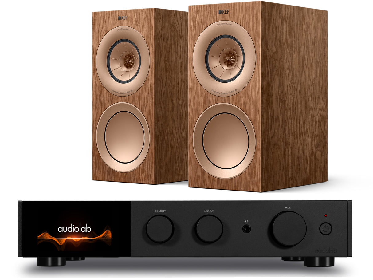 Audiolab 9000A with KEF R3 META