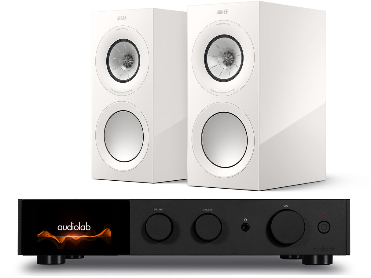 Audiolab 9000A with KEF R3 META