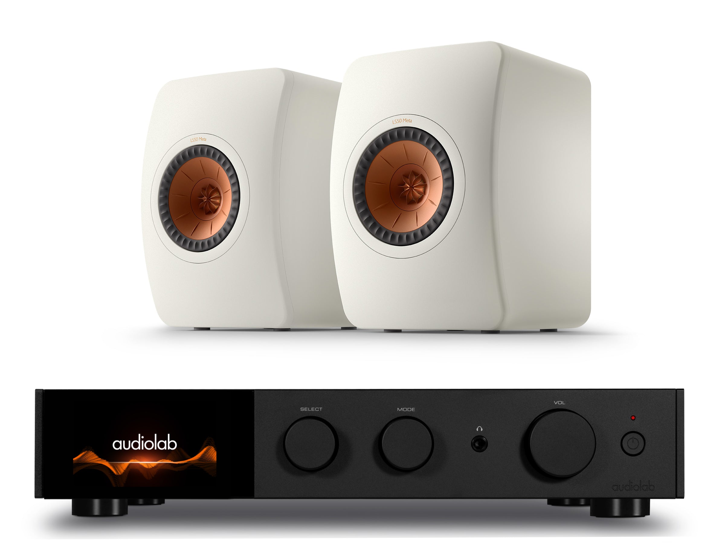 Audiolab 9000A + KEF LS50 META