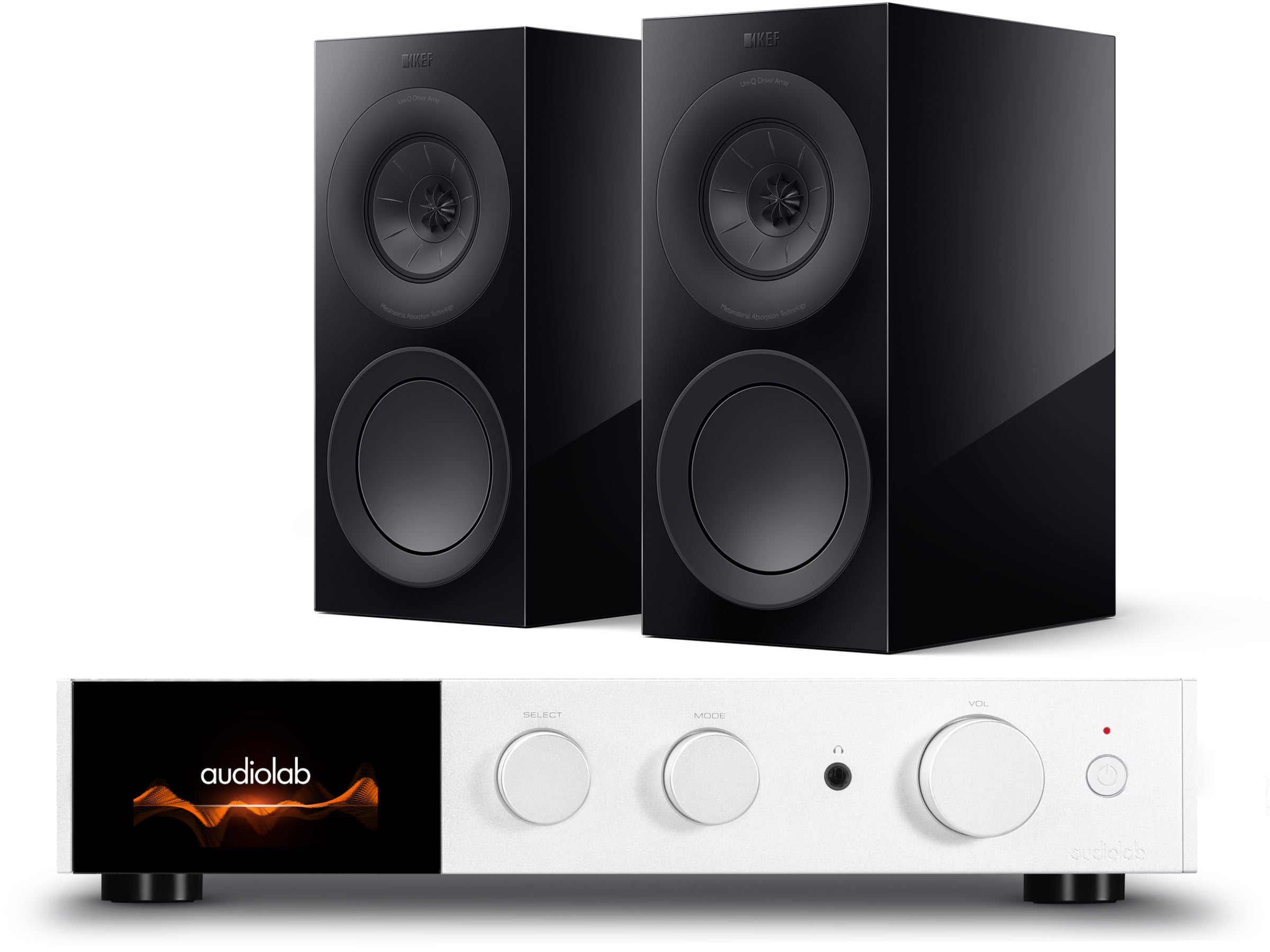 Audiolab 9000A with KEF R3 META