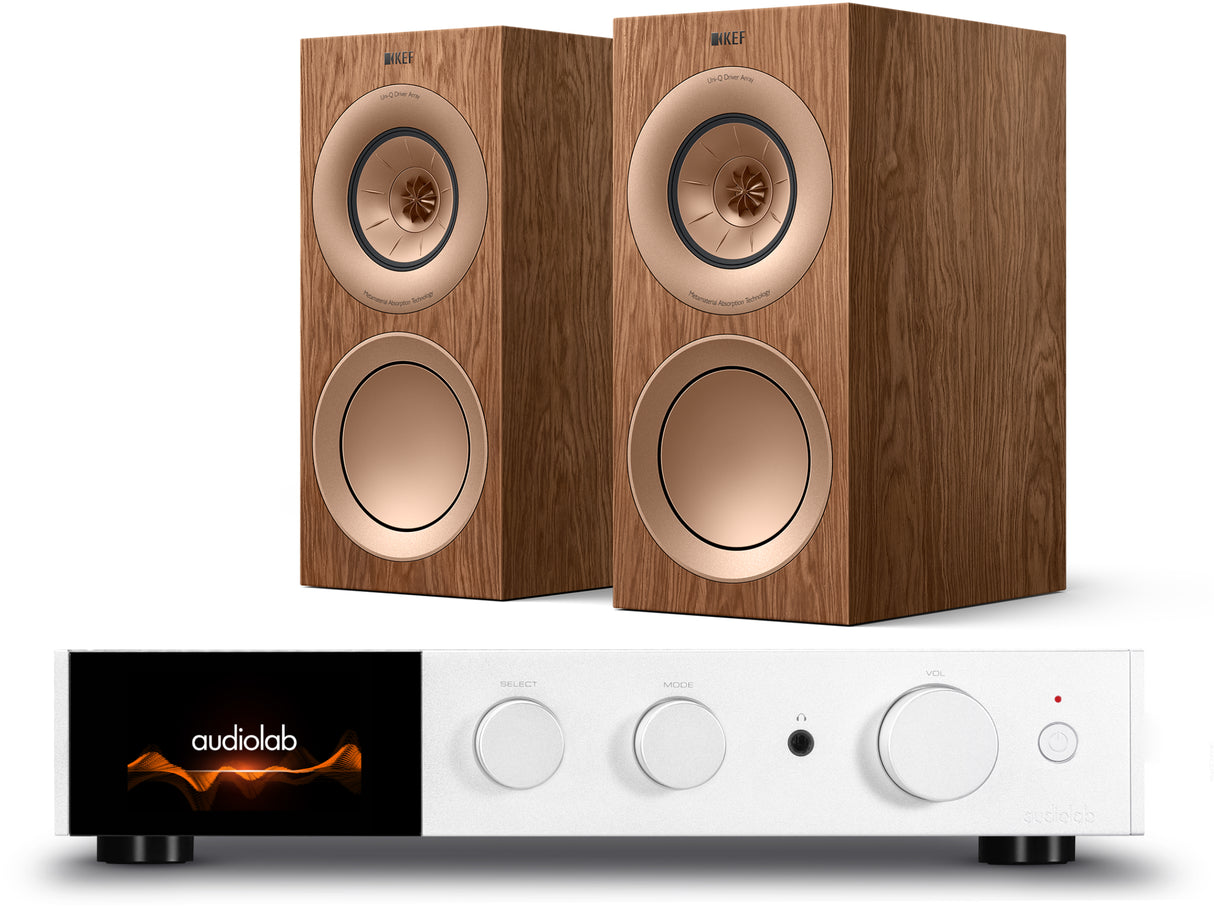 Audiolab 9000A with KEF R3 META
