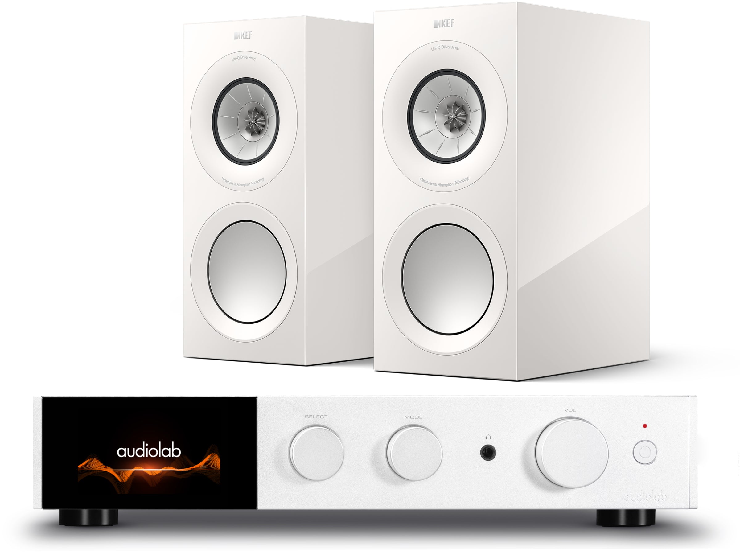 Audiolab 9000A with KEF R3 META