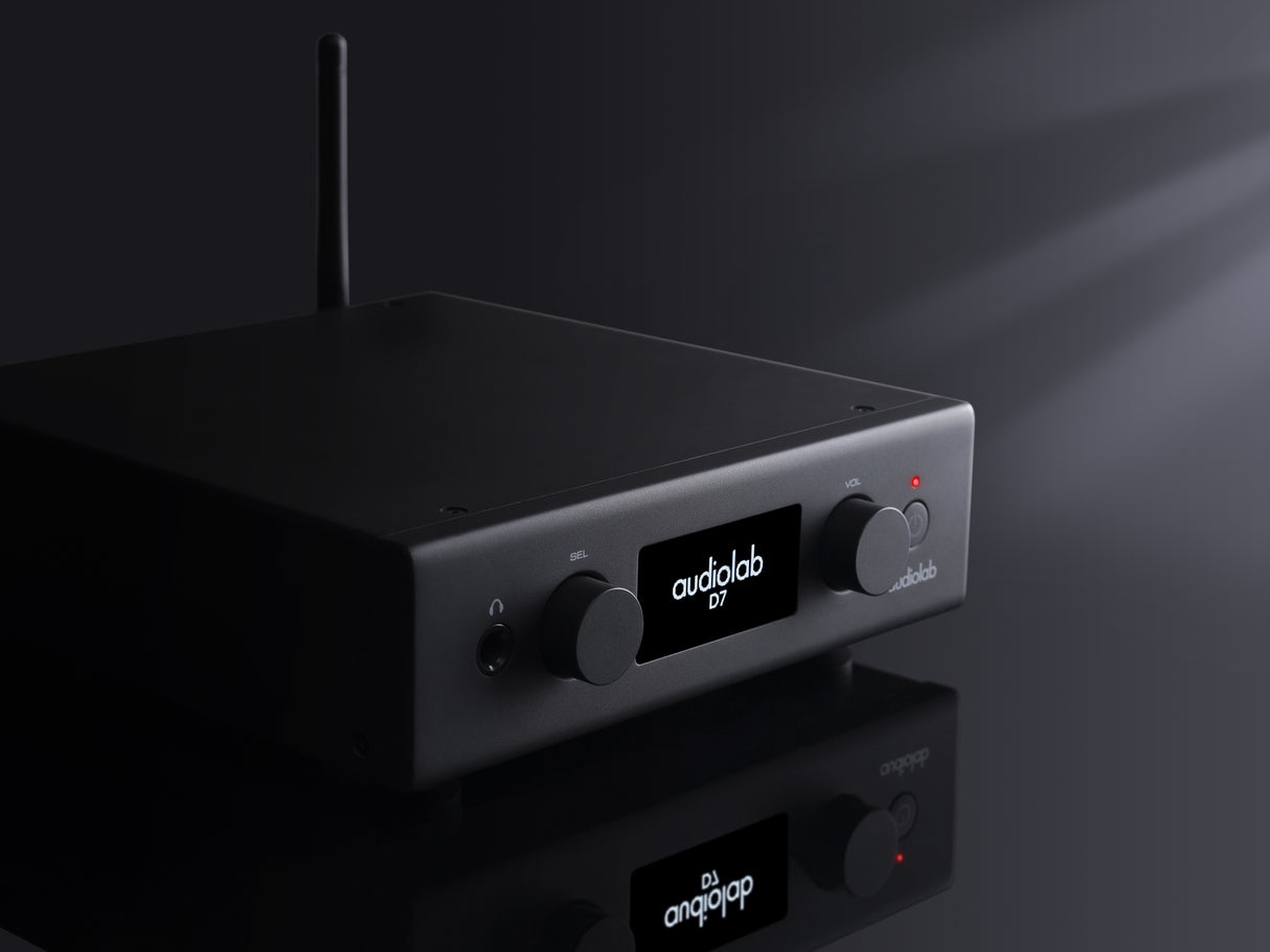 Audiolab D7 DAC Black Headphone Amplifier (Damaged Box)