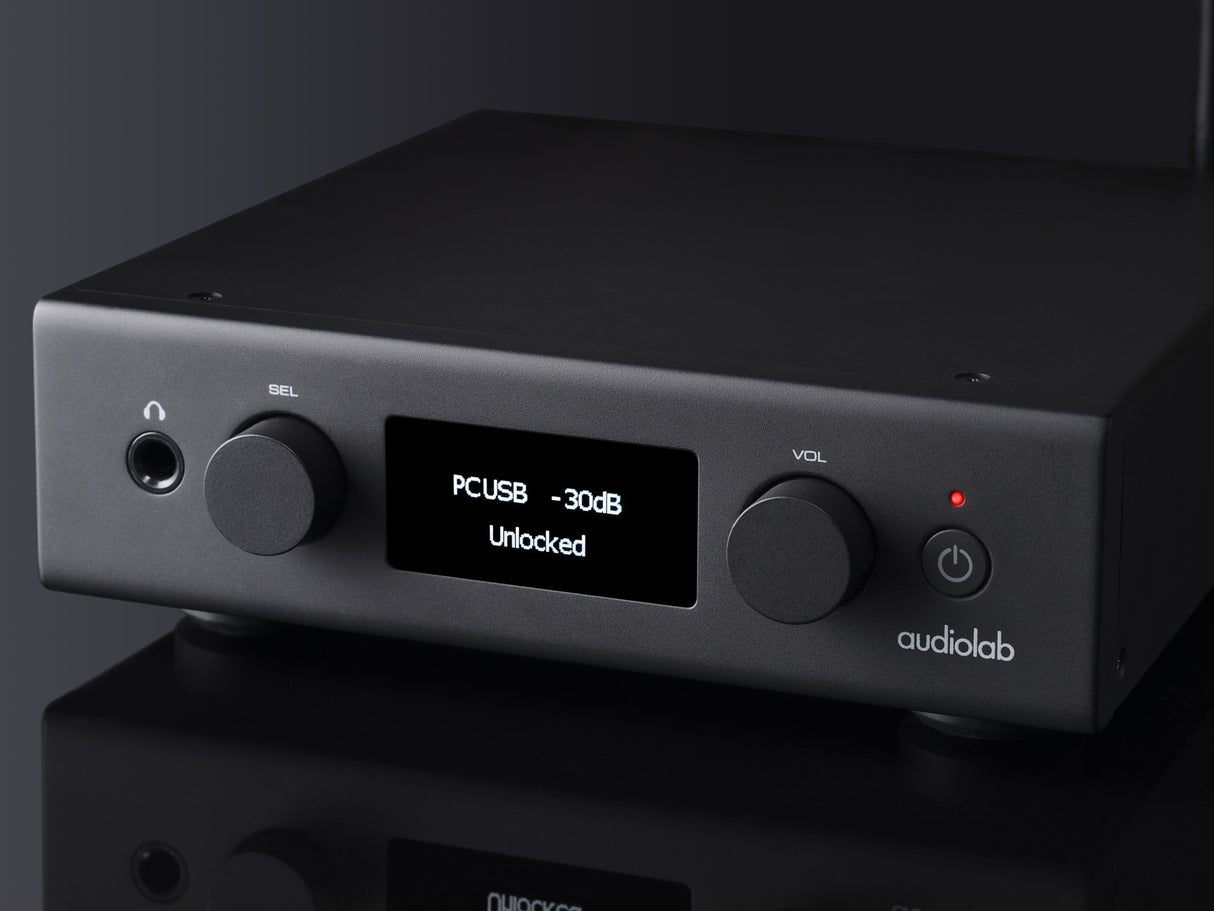 Audiolab D7 DAC Black Headphone Amplifier (Damaged Box)