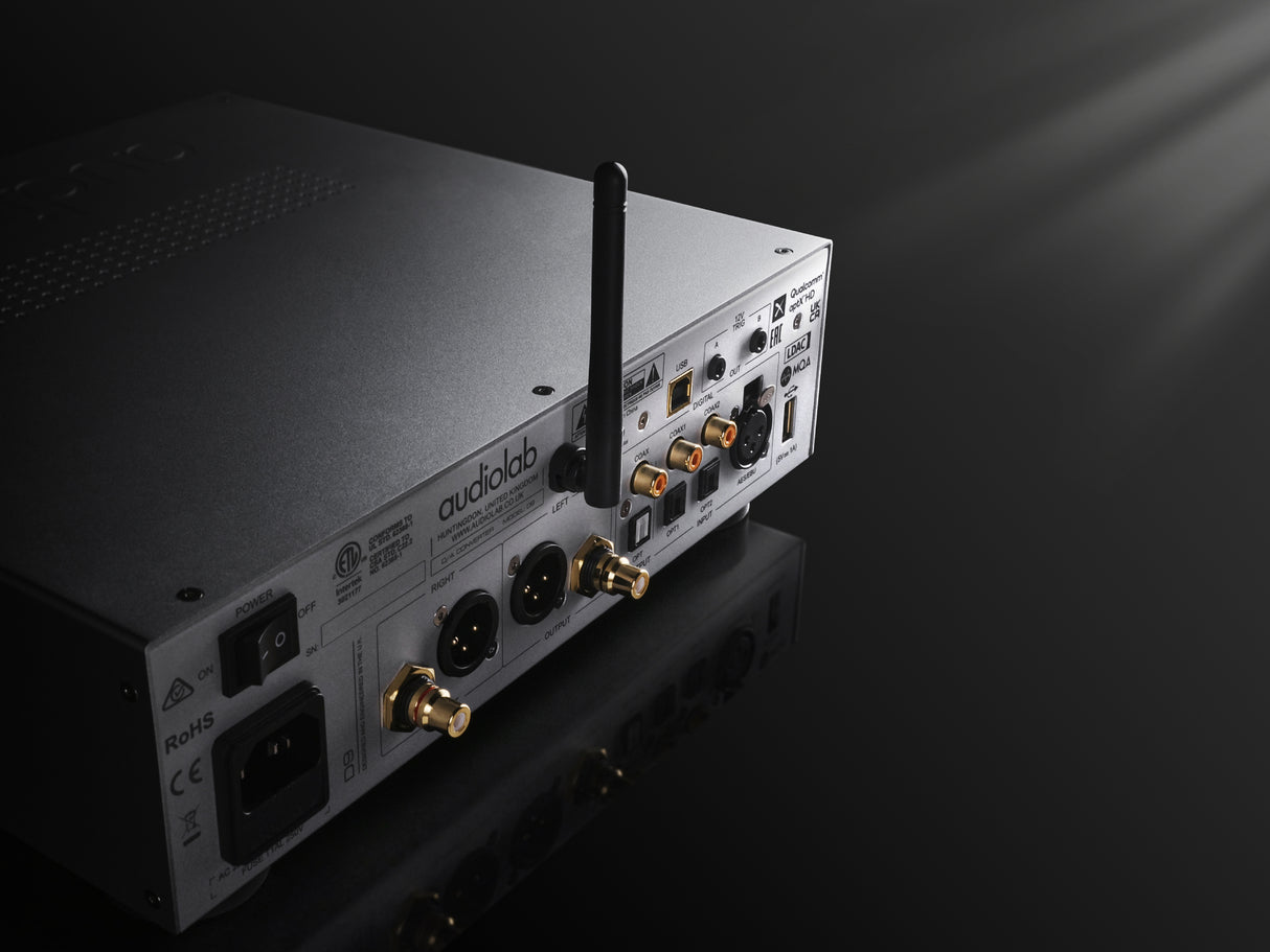 Audiolab D9 DAC Headphone Amplifier with Focal Clear MG Open-Back Headphones