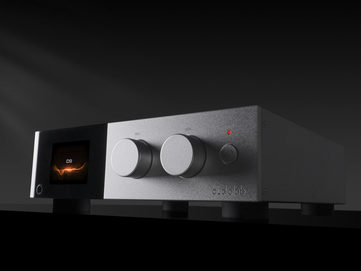 Audiolab D9 DAC Headphone Amplifier with Focal Clear MG Open-Back Headphones