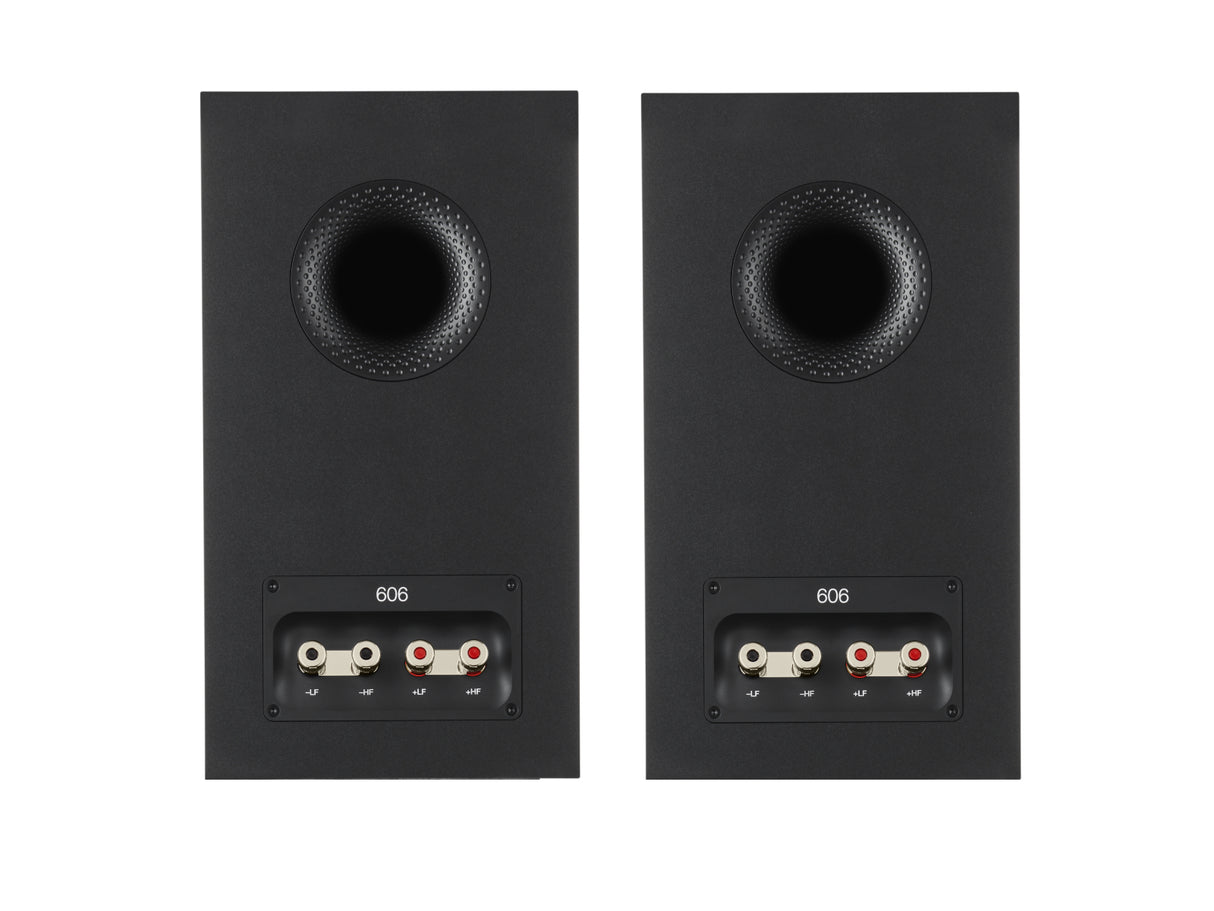 Bowers & Wilkins 606 S3 Black Speakers (Damaged Box)