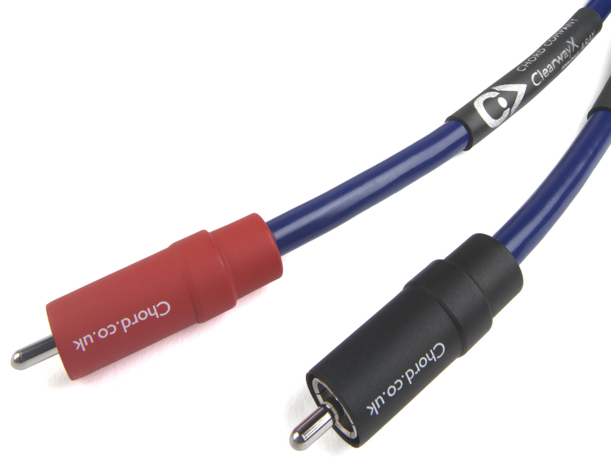 Chord ClearwayX 2RCA to 2RCA Analogue Cable (IP) (Promotional item)