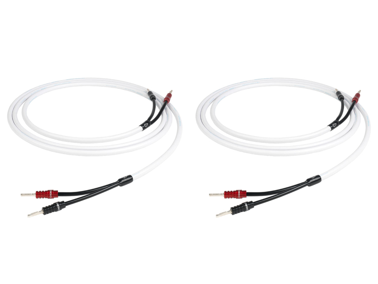 Chord C-ScreenX Speaker Cable - Terminated Pair (Banana to Banana)