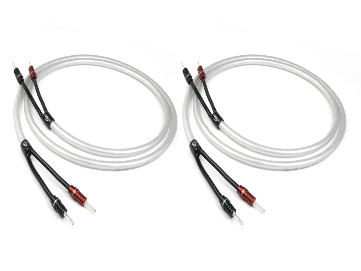 Chord Clearway X Speaker Cable (Terminated pair with ChordOhmic 4mm banana plugs) (Promotional item)