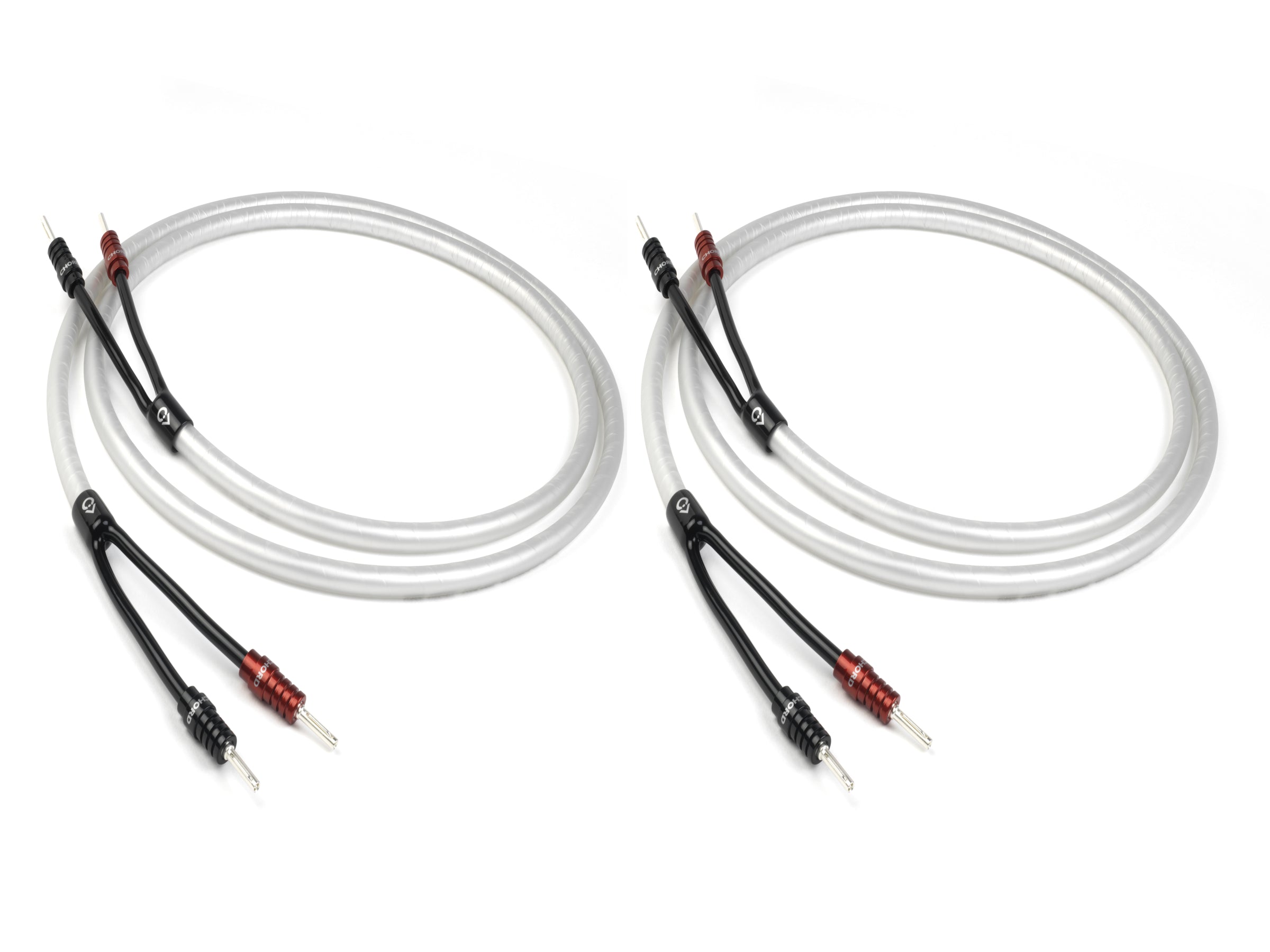 Chord Clearway X Speaker Cable (Terminated pair with ChordOhmic 4mm banana plugs) (Promotional item)
