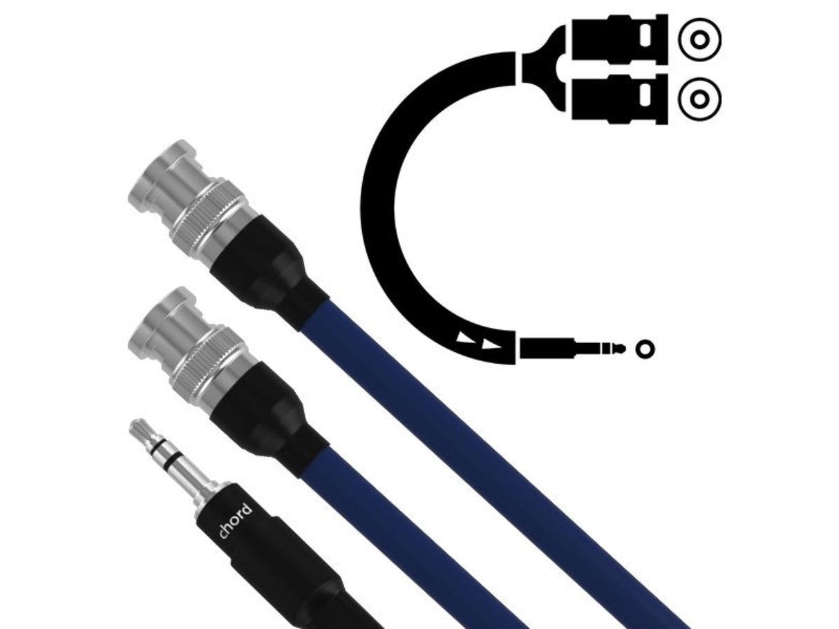 Chord Clearway Digital Solid 2BNC to Minijack (M Scaler)