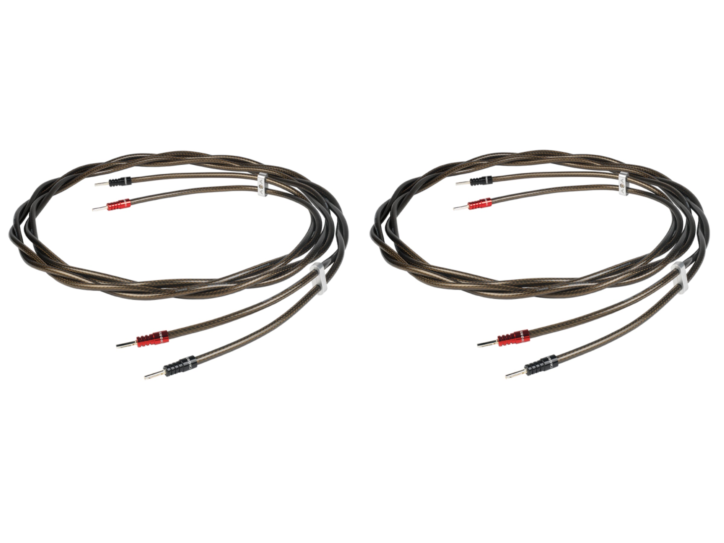 Chord EpicXL Speaker Cable - Terminated Pair (Banana to Banana)